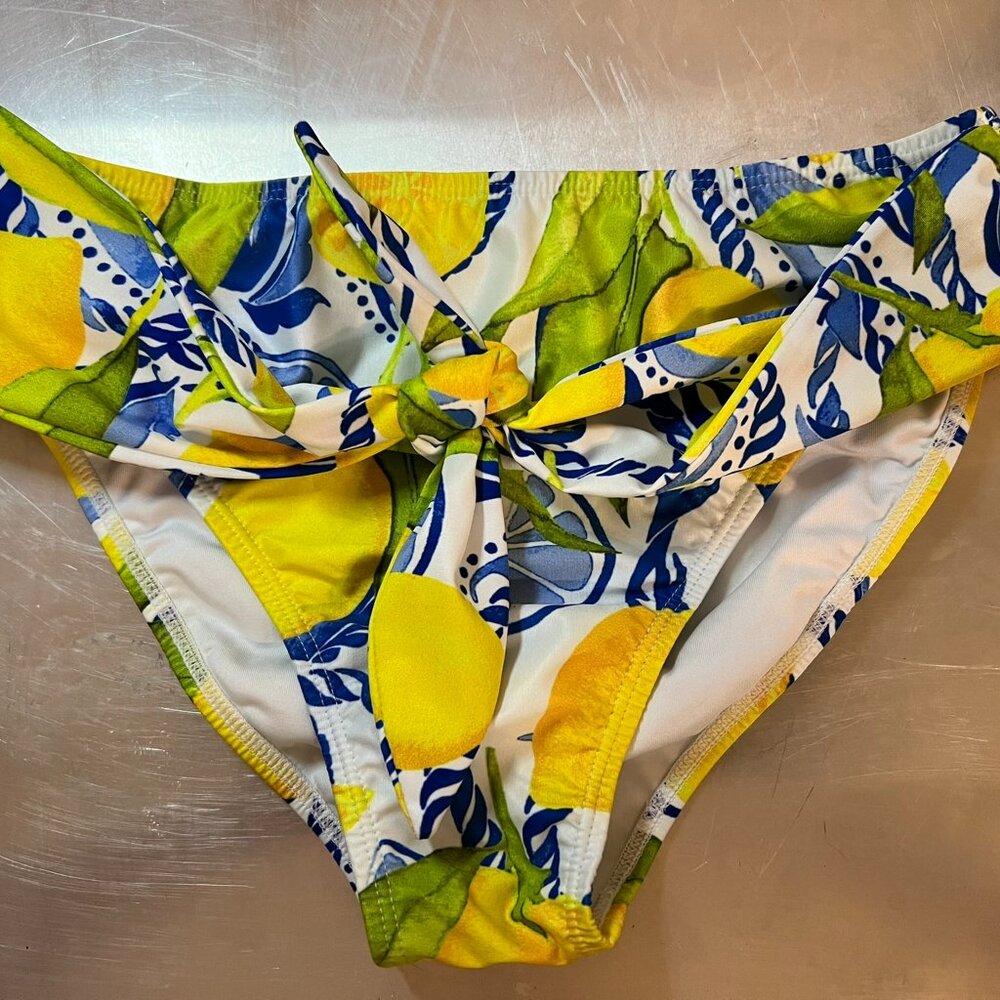 Kenny Flowers - The Positano - Women's Medium - High Waisted Bikini Bottoms